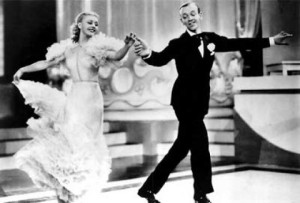 Fred Astaire and Ginger Rogers (Image courtesy of Wikipedia Commons)